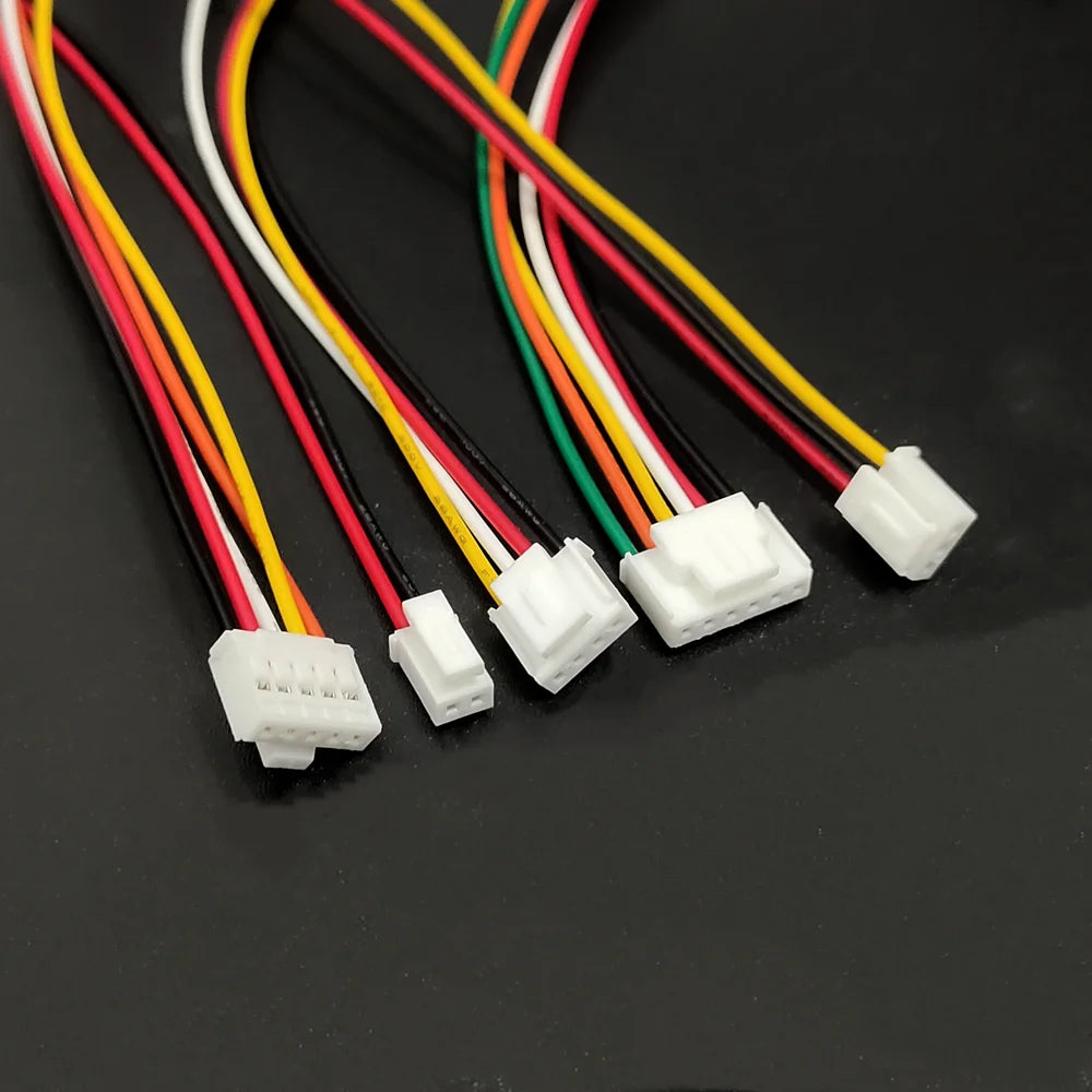 5Pcs HY2.0 to Dupont Line Electronic Wire-2P/3P/4P/5P/6P/8P/10 Pin To 2.54mm Dupont Male/Female Wire Connector 26AWG 20cm Cable