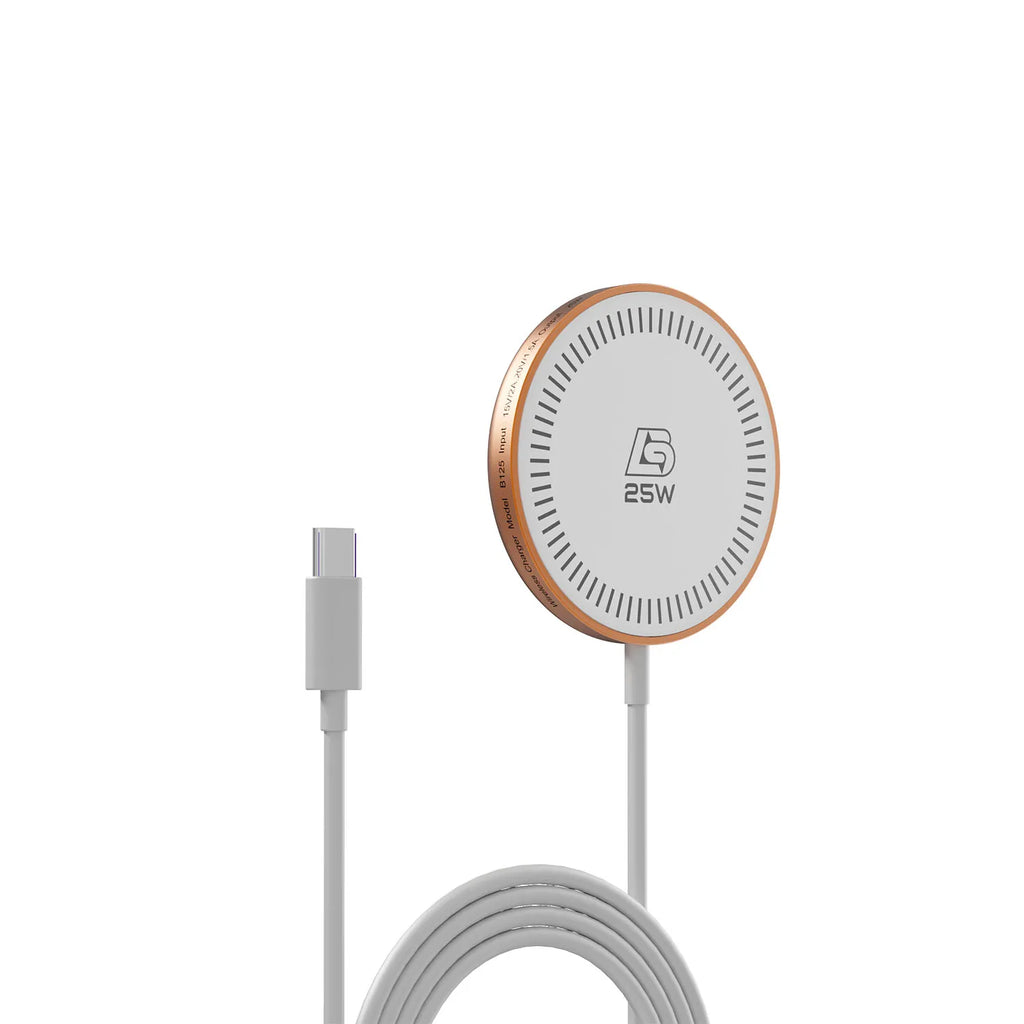 Bonola Magentic Wirelesss Charger for iPhone 17 Pro Max/17Pro 25W Fast Wireless Charging Portable Magnetic Charger for AirPods