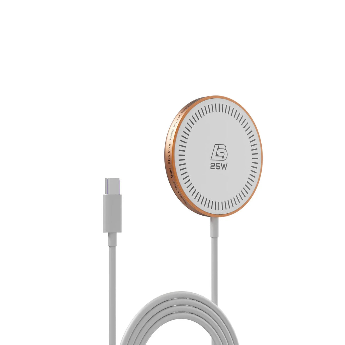 Bonola Magentic Wirelesss Charger for iPhone 17 Pro Max/17Pro 25W Fast Wireless Charging Portable Magnetic Charger for AirPods
