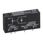 ENMG PMN5D6132 DC Solid State Relay SSR 5A 60V PCB Mount Relay 3-32V Input 5-60V Output Optical Isolation MOSFET Relay