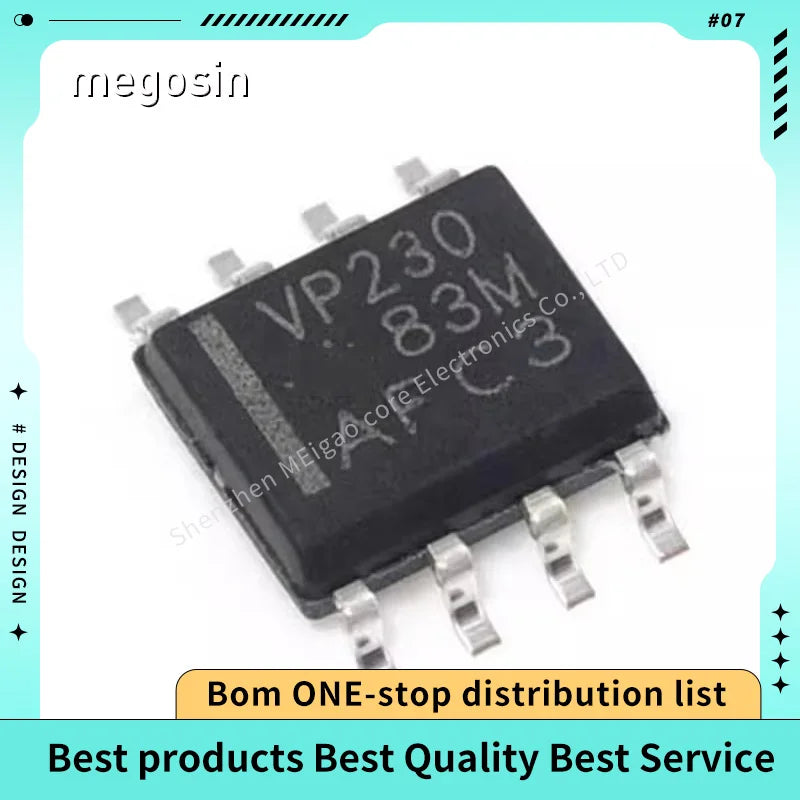5pcs/lot SN65HVD230DR SN65HVD230 Screen printing VP230 SOP8 Bus transceiver chip