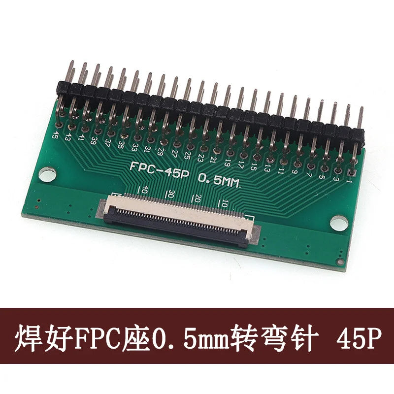 1PC FFC/FPC Adapter Board 0.5mm To 2.54mm Connector Looper 6/8/10/12/20/24/26/30/34/40/50/60/80-pin Flexible Cable Adapter Board