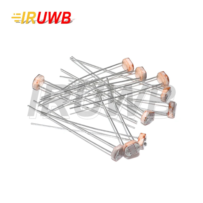 20PCS PLR 5528 GL5528 5537 5506 5516 5539 For Arduino DIY LDR Photo Light Sensitive Resistor Photoelectric Photoresistor