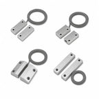2 Pairs MC-51 MC-52 MC-56 MC-58 Wired Magnetic Door Window Contact Sensor NC NO Reed Switch for Metal Gate Security Alarm System