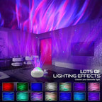 RGB Projection Night Lights Aurora Starry Northern Light Projector Atmosphere Lamp USB Plug Remote Control for Room Party Decor