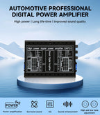 HIFI Car DSP Amplifier Lossless Modified Speakers 4*60W for Android Car Radio Stereo Car Sound Upgrade Audio Signal Processor