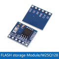 W25Q32 32Mbit / W25Q64 64Mbit / W25Q128 128Mbit 8MByte FLASH NorFlash Storage Module SPI Interface BV FV Modul For STM32