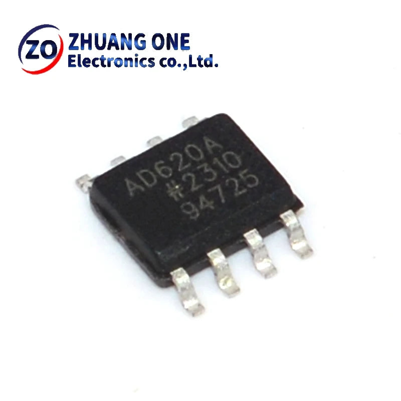 5pcs/lot AD620AR AD620ARZ AD620A AD620 SOP-8 In Stock