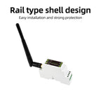 ESP32-S3-RS485-CAN Industrial DIN Rail Module ESP32-S3R8 Dual Core 240MHz WiFi Bluetooth Isolated RS485 CAN Bus 7-36V Wide Power