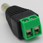 No soldering 2.1x5.5mm Power DC Jack Plug Socket dc Connector Female + Male DC Plug Jack Adapter Wire Connector CCTV Connector