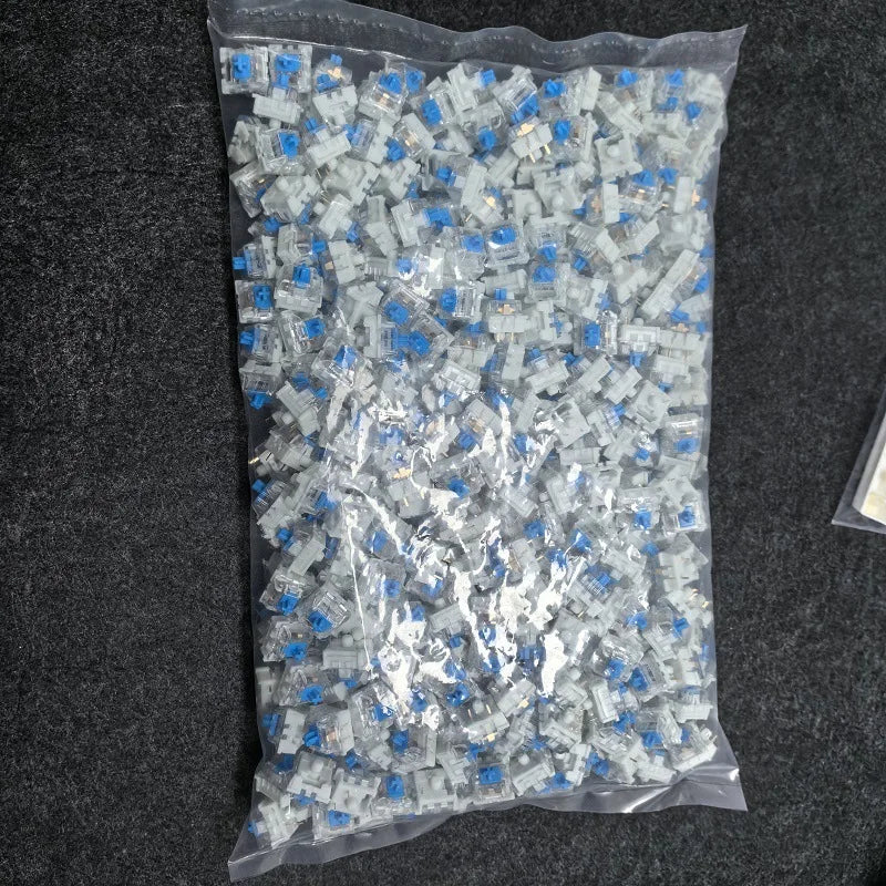 100pcs Keyboard Switch Keyboard Clicker Key Replacement Hot-swapping Switch 3Pin Tactile Switches for Mechanical Keyboards