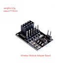 NRF24L01+ wireless data transmission module 2.4G / the NRF24L01 upgrade version 2Mbit/s NRF24L01 Socket Adapter plate Board