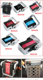 RDS3115 RDS3120 Robot  Servo 15KG/20Kg/25Kg/30Kg/60Kg Dual Axis Shaft Servo Metal Gear Digital Servo For Arduino Robot Diy Servo