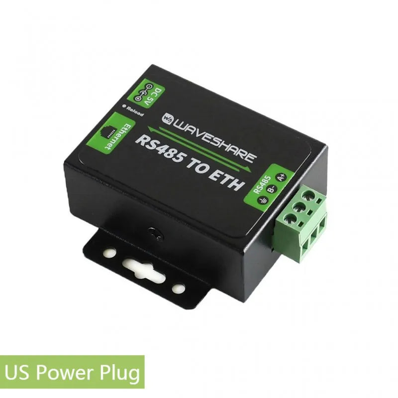 RS485 To Ethernet（US）Converter Easy To Use High Speed Low Power Upgradable For RS485 To ETH