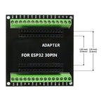 ESP32 ESP8266 Expansion Board Module for ESP32 Development Board 30Pin 38Pin GPIO 1 into 2