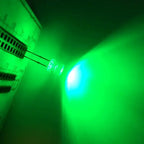 100pcs 5mm Flat Top White Red Yellow Blue Green Emitting Diode LED Wide Angle Ultra Bright Bulbs F5 5mm Light Lamp Diodes