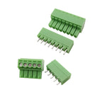 5Pair 15EDG 3.5 mm KF2EDG 3.5mm PCB Screw Terminal Block Connector Right Angle / Straight Needle Plug Pin Header Socket 2-12 Pin