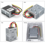 24V to 12V DC Power Converter 15V-90V to 12V Step-Down Regulator 36V/48V/60V/72V to 12V Step-Down Power Module
