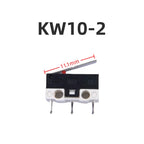 10PCS KW10 Miniature Limit Switches, Mouse Micro Motion 1A, 125/250V Self Resetting Switch