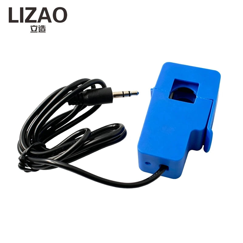 SCT-013 Split Core Current Transformer 5A 10A 15A 20A 30A 50A 60A 100A Multi-range Non-invasive Clip-on AC Current Sensor