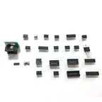IC Chip Assortment 150Pcs,Opamp,Oscillator,Pwm,PC817,NE555,LM358,LM324, JRC4558,LM393,LM339,NE5532 Incl. Sockets Multi-Purpose