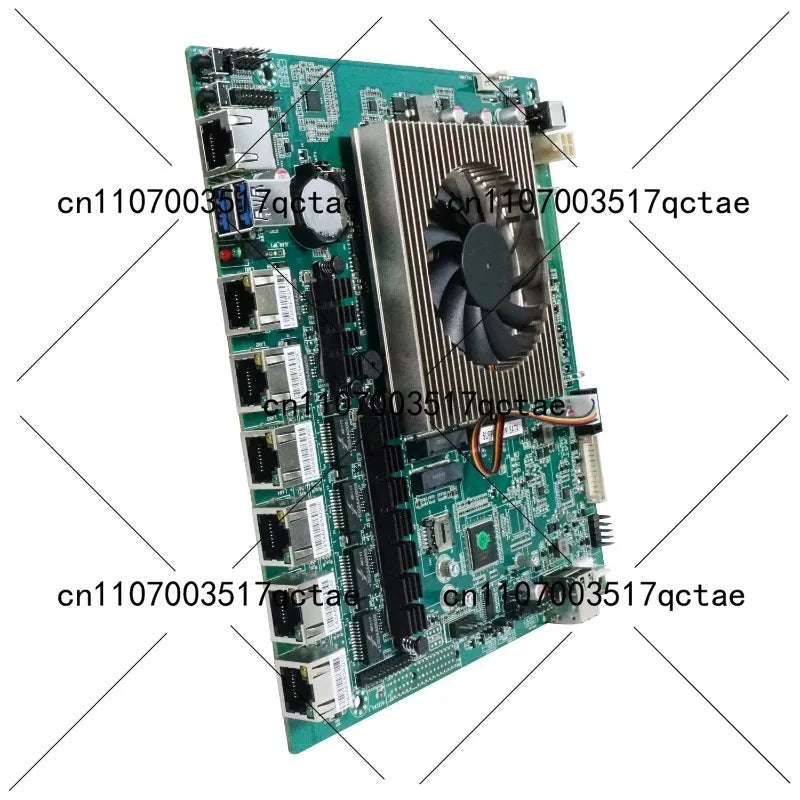 I7-8550U N100 N150 N5105 J4125 N4000 CPU with Motherboard Kit, Soft Router 6 Network Card Motherboard ROS Linux X86 DDR4