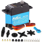 Feetech FT5330M 35KG Digital Servo RC Steel Gear 180 Degree 25T Metal Arm 7.4V Robot RC Servo Motor for RC Drift Car Helicopter