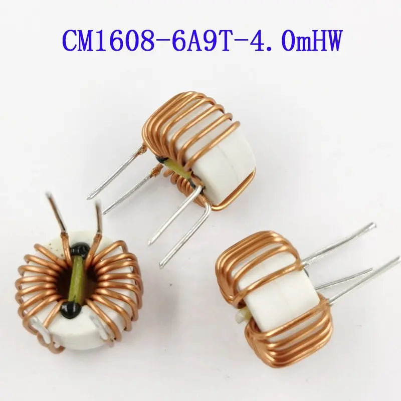 5PCS Nanocrystalline Amorphous Common Mode Choke Coil T16*10*8 Horizontal Winding Inductor 4mH 8mH 14mH
