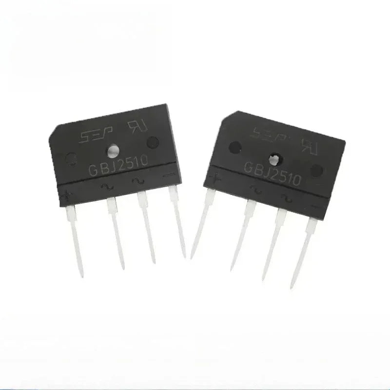 5PCS Diode Bridge Rectifier KBPC2510 KBPC3510 KBPC1510 KBPC5010 KBPC1010 GBJ1510 GBJ2510 GBJ3510 GBU1510 GBU3510 Rectifier Diode