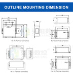 EMI Power Filter Fyln-12N-30A-U Universal 3-Phase Filter 30A 380V AC Power Electromagnetic Inverter Servo Filter
