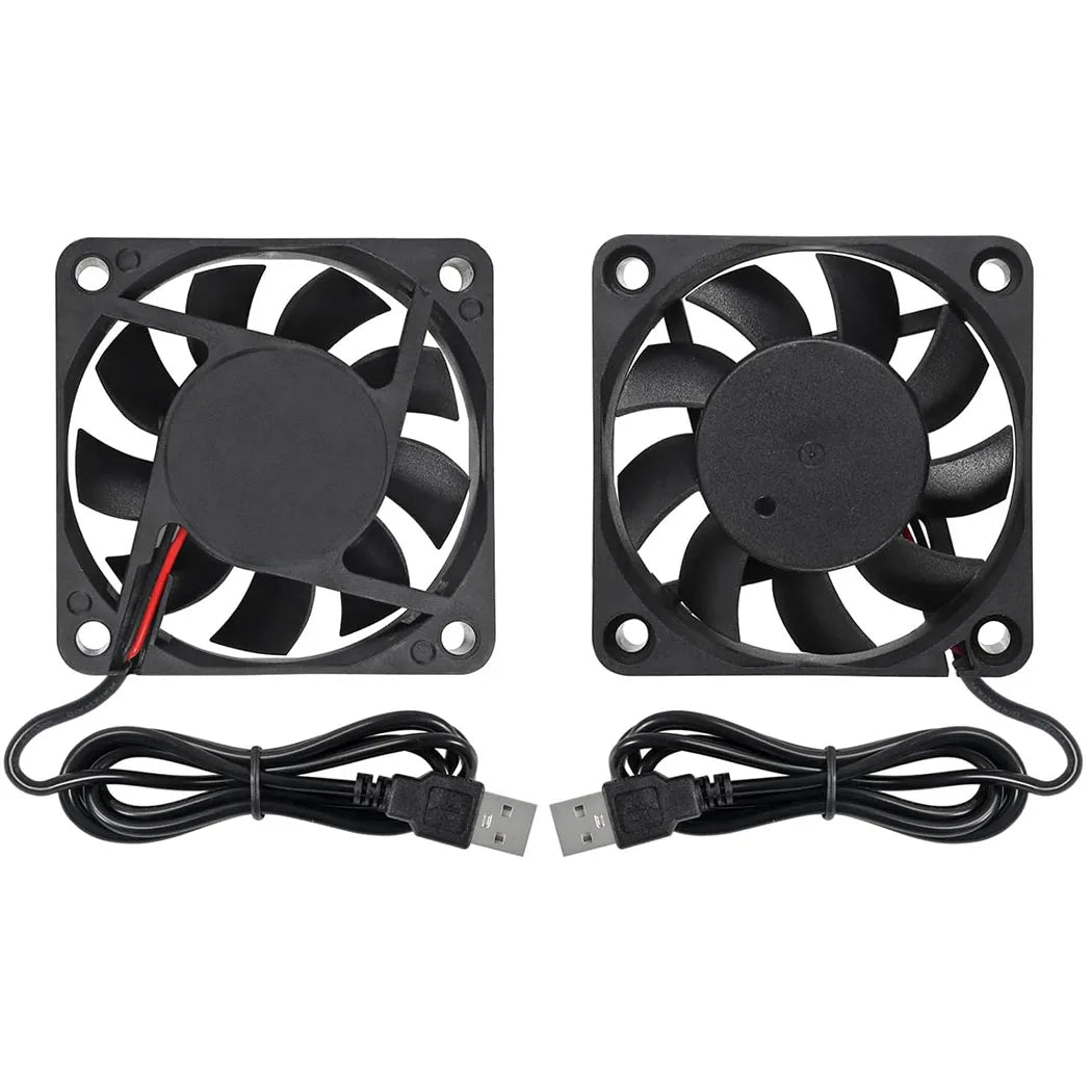 6010 Fan 60x60x10mm DC 5V 60mm X 10mm Brushless Cooling Fan, Replacement 60mm Fan for Cooling DIY PC Computer Case