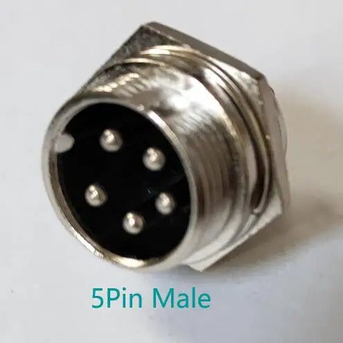 1PC GX16 2/3/4/5/6/7/8/9/10Pin 16mm Female Male Part Wire Panel Connector Aviation Plug Circular Socket