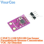2pcs/1pc MICS-6814 Nitrogen Carbon Gas Sensor Air Quality CO NO2 NH3 TGS2600 CCS811 BME680 Temperature Humidity Height Detection