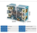 5pcs Silver Contact Micro Limit Switch LXW2-11 Travel Switch Contact Core For Machine Tool & Elevator Speed Governor LXK2-411K