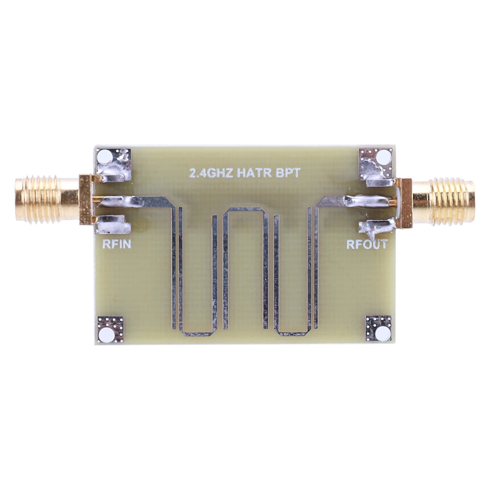 2.4GHZ Microstrip Bandpass Filter Double-Sided Printed Circuit Board Bandpass Filter Module Electronic Component