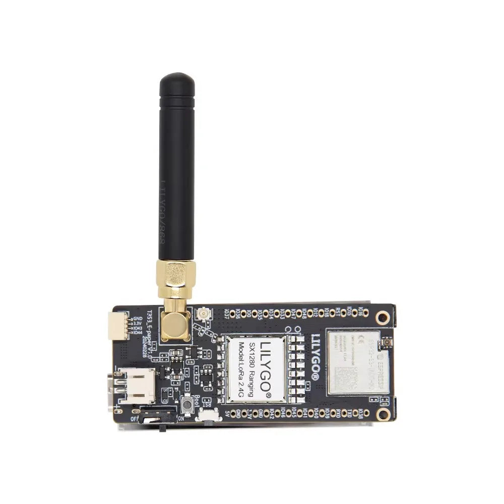 T3S3 E-Paper ESP32-S3 LoRa Development Board SX1280 SX1262 SX1276 2.4G 868MHz 915MHz Wireless Module 2.13 Inch Display