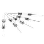 10PCS 5X20mm Axial Glass Fuse Fast Slow Blow 250V With Lead Wire F 0.5A/1A/2A/3A/3.15A/4A/5A/6.3A/8A/10A/15A/12A fuse tube 5x20