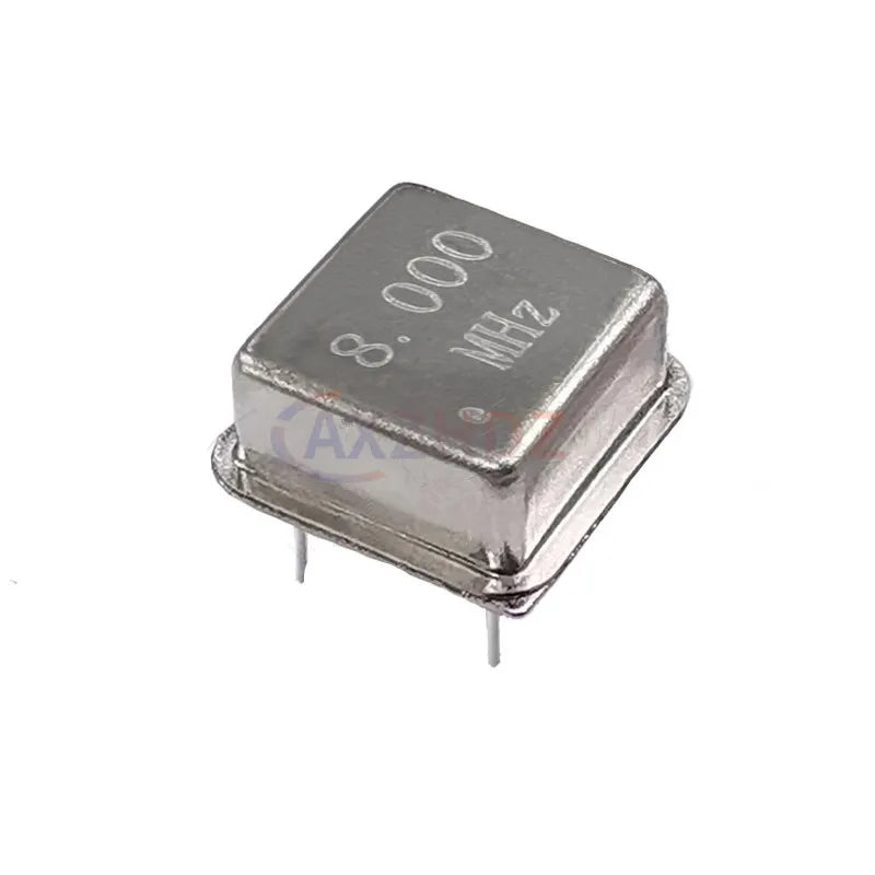 5PCS Square Active Crystal Oscillator 1m 2m 4m 6m 8m 10m 11.0592m 12m 16m 20m 22.1184 24m 25m 27m 30m 40m 50m MHz DIP 4Pin