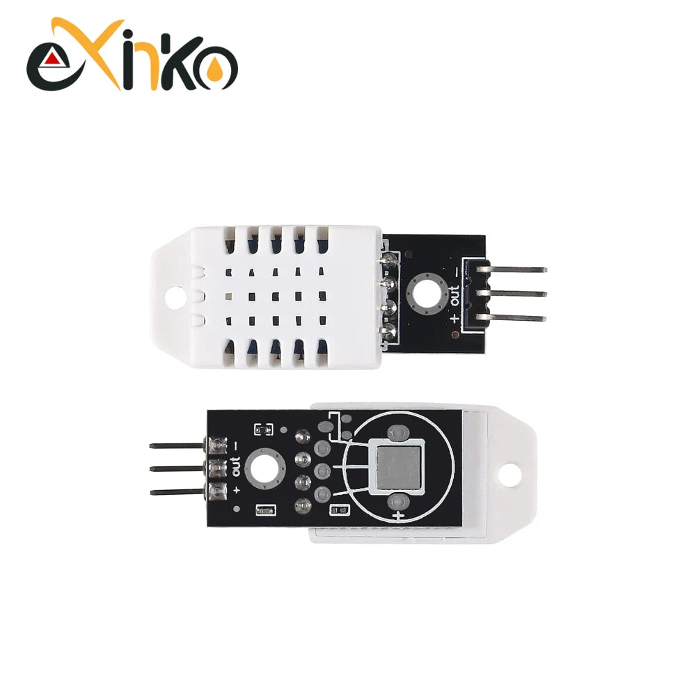 10pcs Digital Temperature and Humidity Sensor DHT22 AM2302 Module+PCB with Cable For Arduino