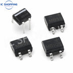 1000PCS MB6S MB6F MB6M MB8S MB10S MB10M MB10F Bridge Rectifier Diode 0.5A 1A 1000V SOP-4 DIP-4 SMD Full Wave Rectifier AC DC