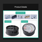 ELECALL Digital Differential Pressure Gauge Air Gas Meters Barometer Positive Negative Pressure for Clean Room Detect KPA/mbar