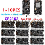 1-10PCS/Wireless Module CP2102 NodeMcu V3 V2 Lua WIFI Internet of Things Development Board Based ESP8266 ESP-12E Type-c usb