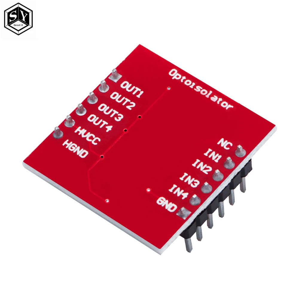 TLP281 4 CH 4-Channel Opto-isolator IC Module For Arduino Expansion Board High And Low Level Optocoupler Isolation 4 Channel