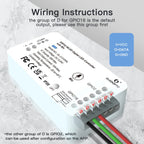 GLEDOPTO ESP32 WLED LED Controller With Mic DIY Music Dynamic Modes For WS2811 WS2812 SK6812 TM1814 WS2813 WS2815 Strip Lights