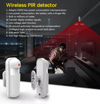 PGST Tuya ZigBee 433MHz Smart Life Home Security Protection PIR Infrared Motion Sensor Detector For House Alarm Security System