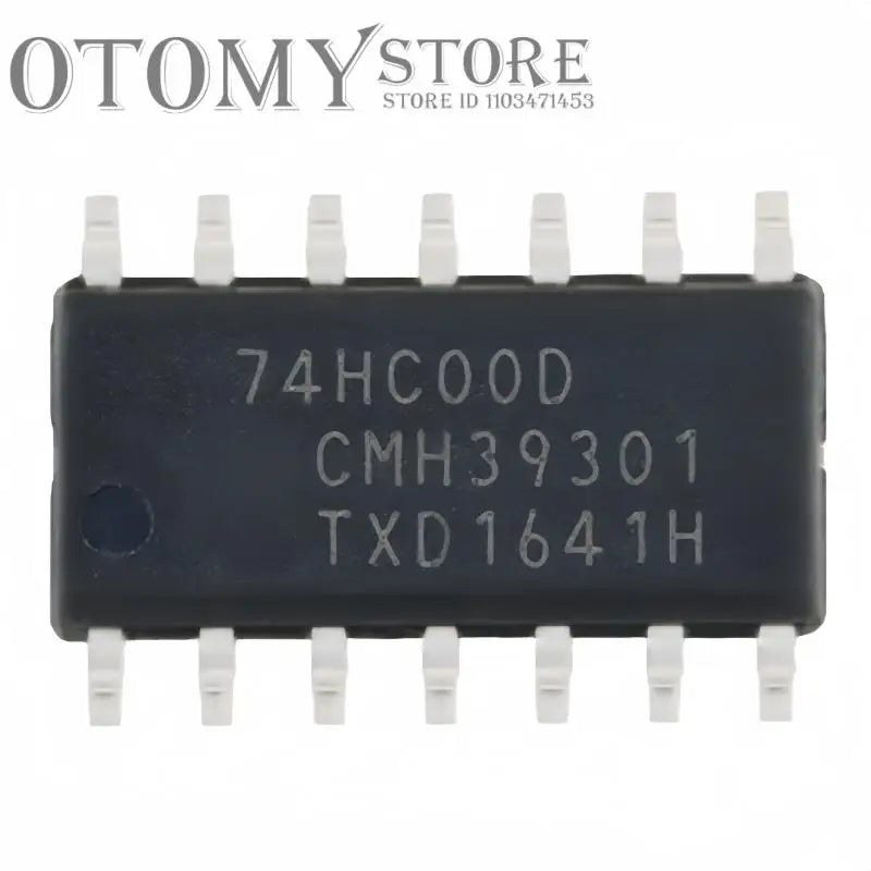 10PCS 100% NEW 74HC00D 74HC00 SOP-14 Quad 2-input NAND Gate SMD Logic Chipset
