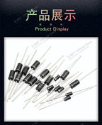 20pcs 6A10 10A10 20A10 30A10 DIP Rectifier Diodes 6A 10A 20A 30A 1000V R-6 High Voltage High Current Backflow Prevention Diode6A