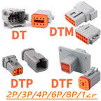 DEUTSCH DT/DTM/DTP/DTF Series IP68 Sealed Connector Kits | 2-12Pin Flange Mount for Auto/Truck/Marine Wiring Systems