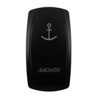 CUSTOM Dual RED Led Laser Etched Rocker Switch ON-OFF ON-OFF-ON (SPST DPDT) for ARB/Carling/NARVA 4x4 Caravan Accessories SUV