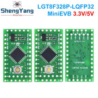TZT LGT8F328P LQFP32 MiniEVB 3.3V / 5V Replaces Pro Mini ATMEGA328P Fully Compatible For Arduino USE HT42B534-1 Driver